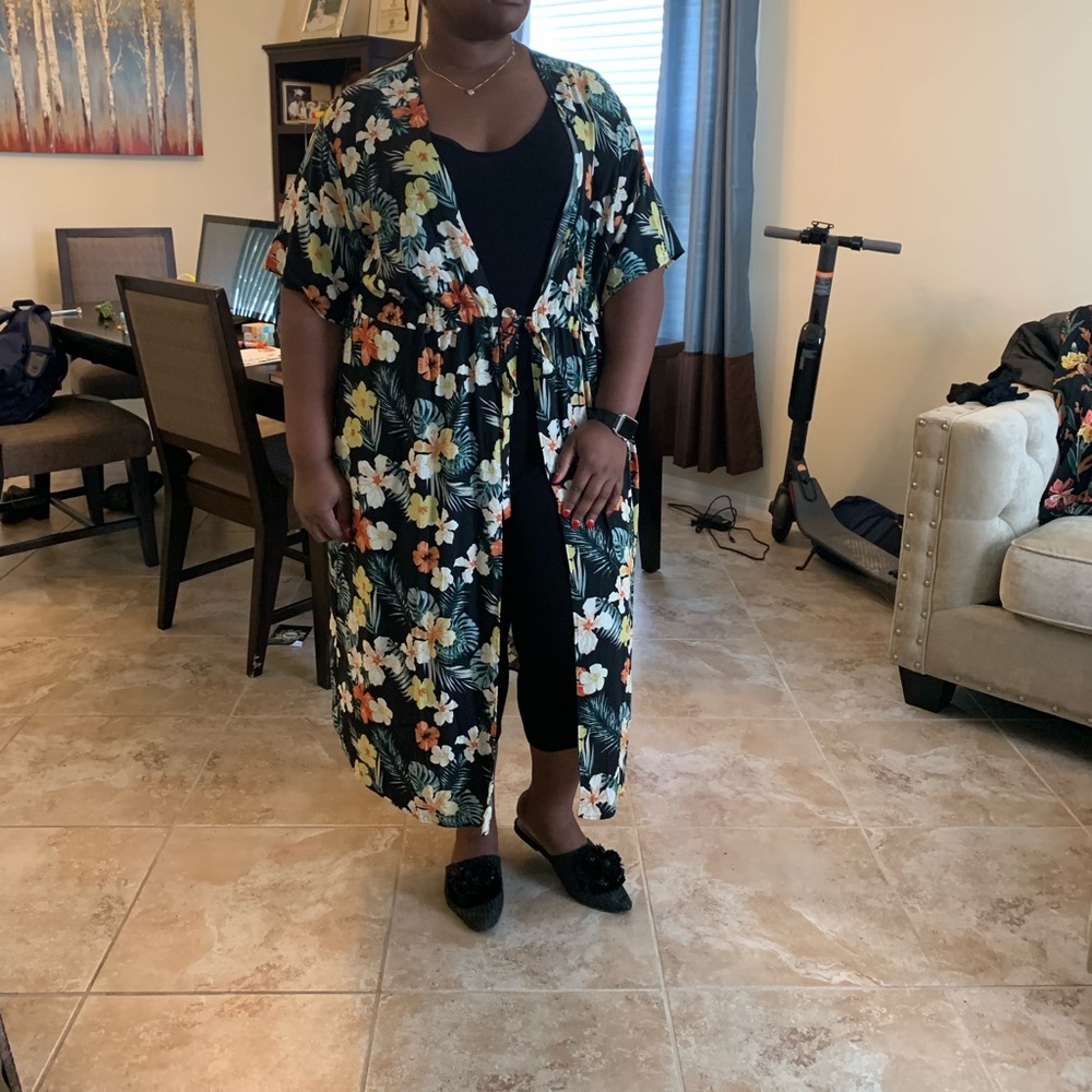 Floral kimono